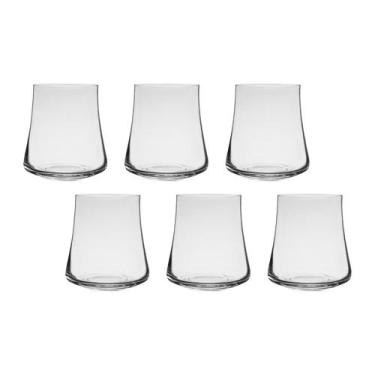 Imagem de Copo Baixo de Cristal Bohemia Para Whisky 350 ml Xtra 6 Peças - Bohemi