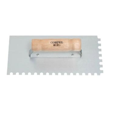 Imagem de Desempenadeira AÇO Dentada 12X25,5CM Compel 0.2401