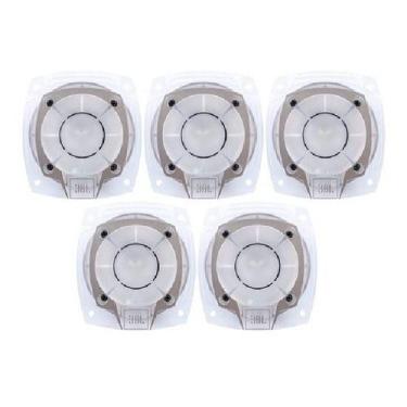 Imagem de Kit 5 Super Tweeter Jbl Tecno Polyt St330 Acrílico, Transparente