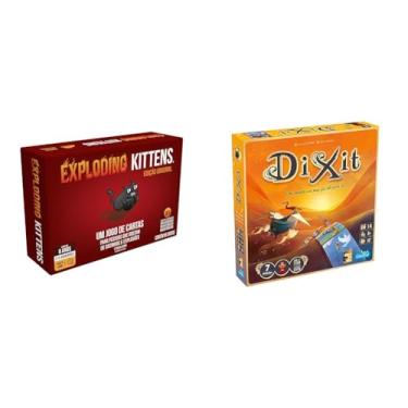 Imagem de Kit Galápagos Exploding Kittens + Dixit