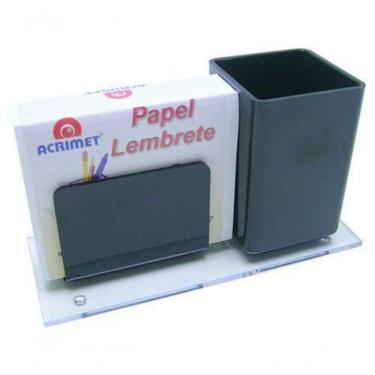 Imagem de Porta Lapis E Lembrete Papel Bco Acrimet 948 Preto