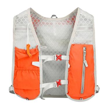 Imagem de Mochila de água 5L para ciclismo, mochila de hidratação | 5L Backpack de hidratação de raça de corrida leve - Tiras ajustáveis ​​Design equipamento de sobrevivência ao ar livre com tiras reflexivas pa