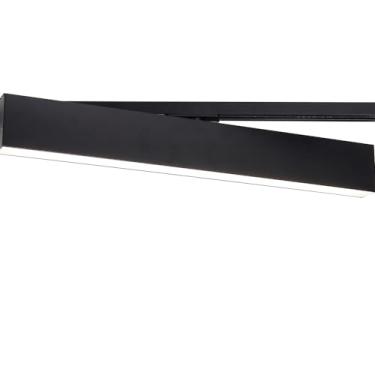 Imagem de PLAFON PARA TRILHO NEO BAR PRETO (C)58CM (L)4CM (A)7.5CM 1X20W 2700K 1600LM