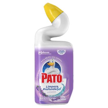 Imagem de Desinfetante Gel Uso Geral Lavanda Pato Limpeza Profunda Squeeze 500ml