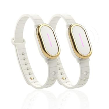 Imagem de BOND TOUCH 4 pulseiras - Pulseira inteligente de relacionamento de longa distância para casais se sentirem conectados (2 unidades) Bateria de longa duração, conexão Bluetooth, vibração tátil