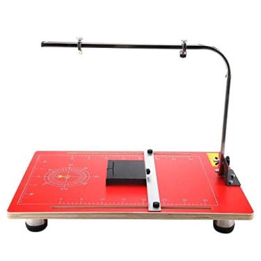 Imagem de Cortador elétrico de espuma de fio quente, cortador de isopor, ferramenta de corte de espuma, cortador de esponja, mesa de suporte, para modelagem e artesanato de escultura de espuma DIY, área de