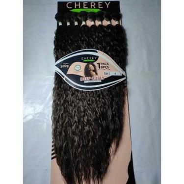 Imagem de Cabelo Deep Curly  - Cherey  APLIQUEI ENTRELACE EM TELA Organico 300g 