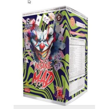 Imagem de Pré Treino Insane Mad 350g - Demons Lab, Fruit Punch