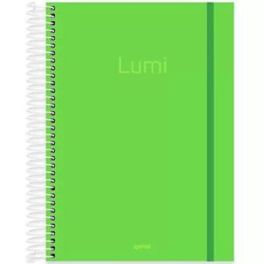 Imagem de Material Escolar Caderno Cores Neon 10Matérias/160Folhas/Kit - Spiral