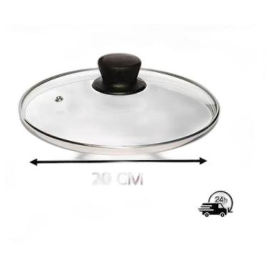 Imagem de Tampa Panela Caçarola E Frigideira Puxador Pegador Vidro - Heraa