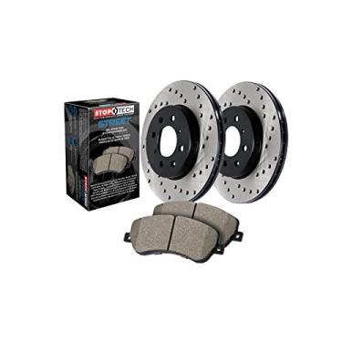 Imagem de StopTech 939.33515 Street Axle Pack, Drilled, Rear Brake Kit