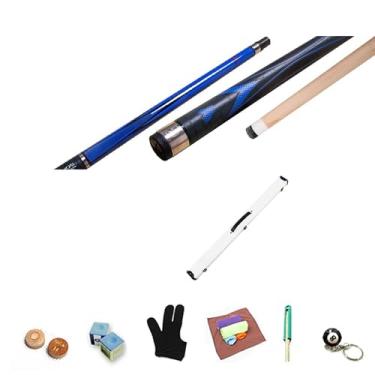 Imagem de CQBXRD Taco de sinuca 1/2 Maple 58 pol (147 cm) com ponta de 9,5 mm/11,5 mm/13 mm - Bastões de sinuca para adultos, tacos de bilhar, tacos de bilhar, tacos de bilhar, tacos de mesa de bilhar, tacos de