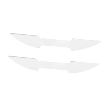 Imagem de Almencla 2x Adesivos de posicionamento de boquilha de flauta, adesivos de boquilha, almofadas antiderrapantes, auxílio de para flauta de bambu chinesa, Espessura 0.2 Mm