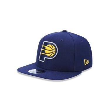 Imagem de Boné New Era NBA Indiana Pacers Aba Curva Strapback-Masculino