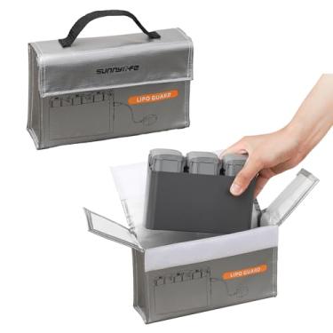 Imagem de BEHORSE Bolsa De Bateria Lipo À Prova Fogo E Explosão, Protetora Segura Para Armazenamento Carga Dji (8,85 X 2,36 5,62 Pol.)