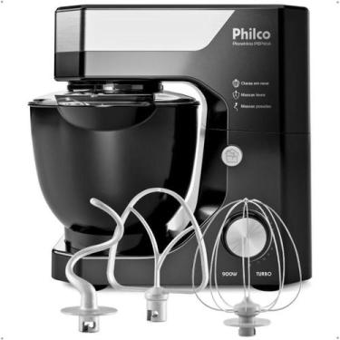 Imagem de Batedeira Planetaria 12 Velocidades Preta 5L 900W Philco