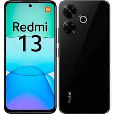 Imagem de Smartphone Redmii 13 128GB 6GB RAM Dual SIM Tela 6.79 Preto - Tablet