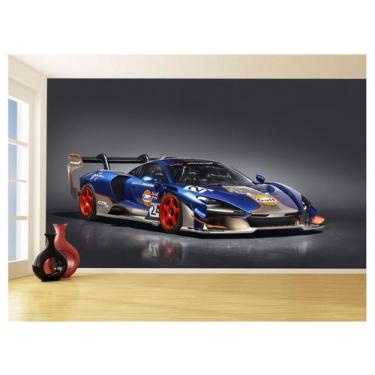 Imagem de Papel De Parede 3D Carro Mc Laren Pista Super 3,5M Car292 - Você Decor
