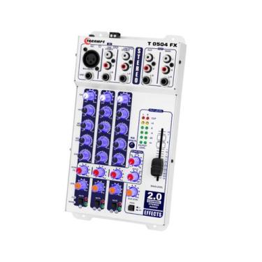 Imagem de Mesa De Som Taramps T0504 Fx Multicolor Stereo 92 Efeitos 5c