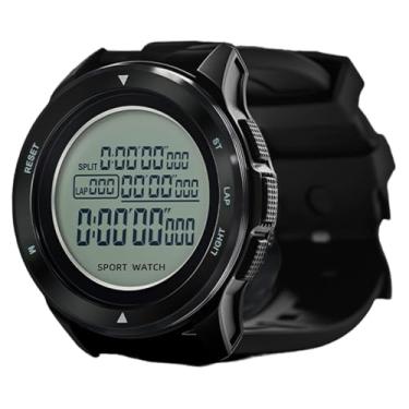 Imagem de Cronômetros, relógio de árbitro de futebol multifuncional, cronômetro digital luminoso silencioso com pulseira ajustável, cronômetro portátil para esportes natação, corrida, cronômetro digital