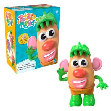 Imagem de Potato Head, Conjunto de Brinquedo, Dinossauro Batatossauro - Conjunto com Corpo e 11 Acessórios - A partir de 2 Anos