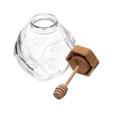 Imagem de WOLFF - Meleira de Vidro com Pegador e Tampa de Bambu 200ml