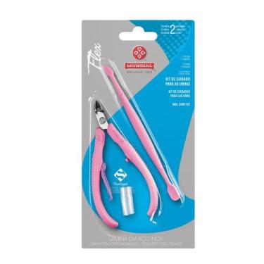 Imagem de Alicate de Cuticula Mundial flex 168 c espatula