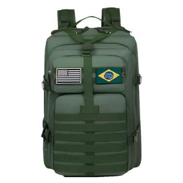 Imagem de Mochila Militar Impermeável Tática Verde Militar - Nilo-imports