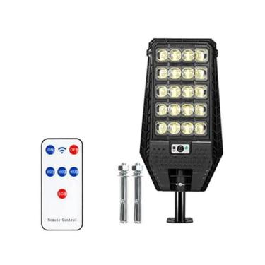 Imagem de Refletor Led 100w Painel Solar Recarregável + Controle Remoto W7208-5 