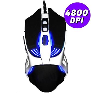 Imagem de Mouse Gamer Rgb Computador Pc Notebook Ergonômico Usb kp-mu004