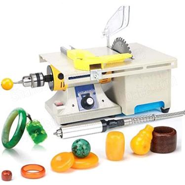 Imagem de Seam Setter Multifuncional Mini Serra De Mesa Polidor De Pedra Máquina De Gravação De Jade Máquina De Moagem Serras De Mesa Máquina De Corte De Jade Para Nivelamento De Junção De Costura