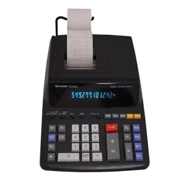Imagem de Sharp Calculators Sharp 12 Digit Calc, Impressão De 2 Cores, 8-7/8" X12-9/10" X3-1/10", Bk (El2196Bl)