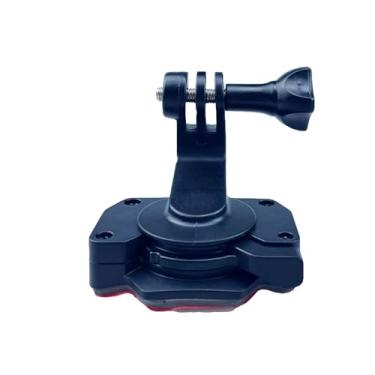 Imagem de ThtRht Câmera de ação flexível adaptável adaptador de base fixa adesivo flexível suporte base de capacete para Gopro Insta360