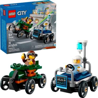 Imagem de Lego City Avião vs Leito de Hospital 60459 com 70pcs