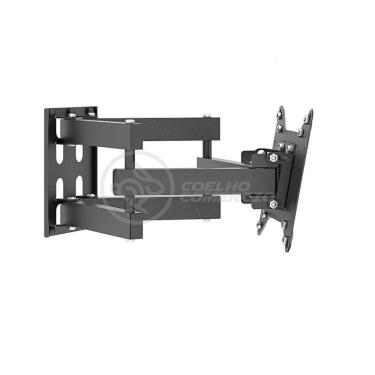 Imagem de Suporte De Tv Articulado Para Painel E Parede Led Lcd Plasma Oled 3d De 14" à 42" Polegadas 302w