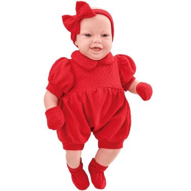 Imagem de Boneca Bebê Real Expressões Alegre - Roma Jensen