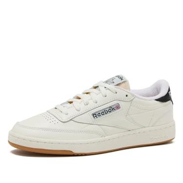 Imagem de Reebok Tênis unissex adulto Club C 85 Vintage, Giz/preto/chiclete, 40 BR