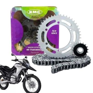 Imagem de Kit Relação Tração Transmissão Com Retentor Honda Xre 300 2009 2010 20