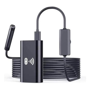 Imagem de Câmera Espiã Endoscópica Wi-fi Android iPhone Cabo 1 Metro - Varadero