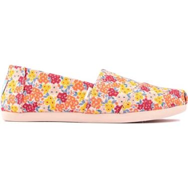 Imagem de TOMS - Sapatos femininos Alpargata, Nat Ps Ditzy Floral, 9.5