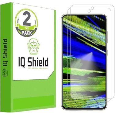 Imagem de Protetor de tela IQ Shield compatível com Samsung Galaxy S21 FE 5G (pacote com 2) filme transparente antibolhas