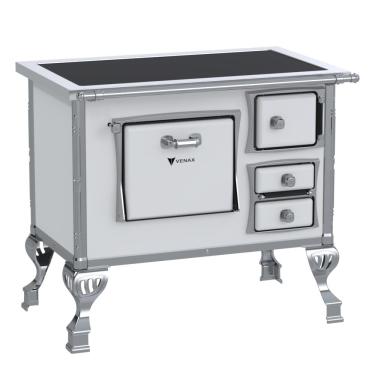 Imagem de Fogao a Lenha Venax GII n 1 Premium Branco SE