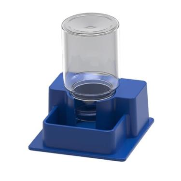 Imagem de Whtkoph Bebedor Automático para Répteis, Recipiente com Dispensador de água Engarrafada para Tartarugas, Lagartos E, Azul