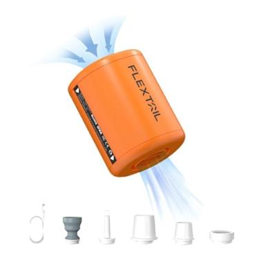 Imagem de Bomba de ar elétrica FLEXTAIL TINY PUMP 2/2X - 4kPa, bomba de acampamento portátil compatível com colchões de ar, colchões de dormir, boias de piscina e sacos de vácuo(Gray Right)