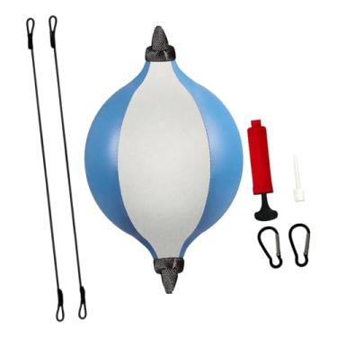 Imagem de Colaxi Saco de pancadas, bola de boxe de mesa, brinquedo de boxe para crianças, jogo de bola de reação, presentes engraçados para ambientes internos e