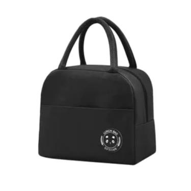 Imagem de Bolsa Térmica para Marmita Lancheira Isolamento Térmico com Alça (Preto)