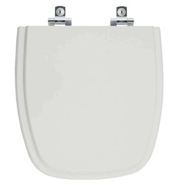 Imagem de Assento Sanitário Soft Close Like Cinza Prata Para Vaso Celite
