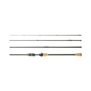 Imagem de Vara De Pesca Portátil De Carbono CEMREO Para Viagem, Spinning E Casti
