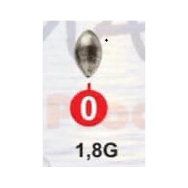 Imagem de Chumbada Chumbo para Pesca Balão / Oliva - 1 kg - MAX PESCA, 00