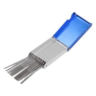 Imagem de WALFRONT Conjunto de Arquivos de Haste de Guitarra 22 Arquivo de Polimento de Hastes para Bandolim Bass Ukulele Banjo Com Conjunto Universal de Porca de Ponte de Cordas